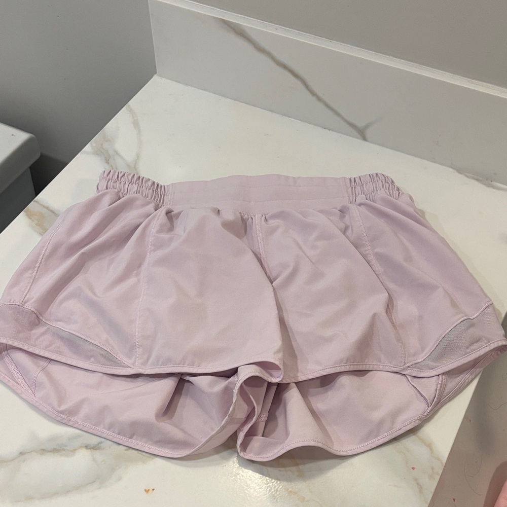 Strawberry Milkshake Lululemon Hotty Hot Shorts